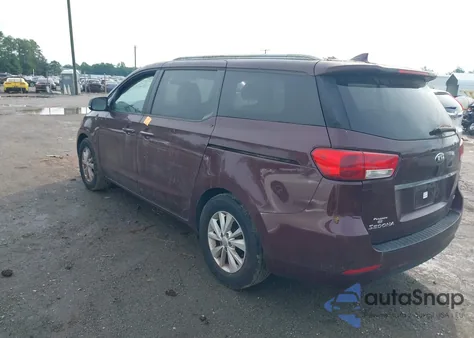 2015 Kia Sedona Lx from USA, damaged, VIN KNDMB5C11F6019112